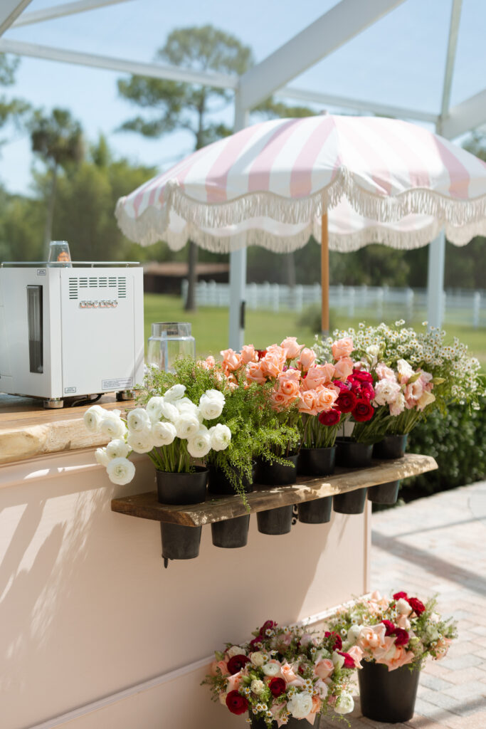 baby shower Coffee cart