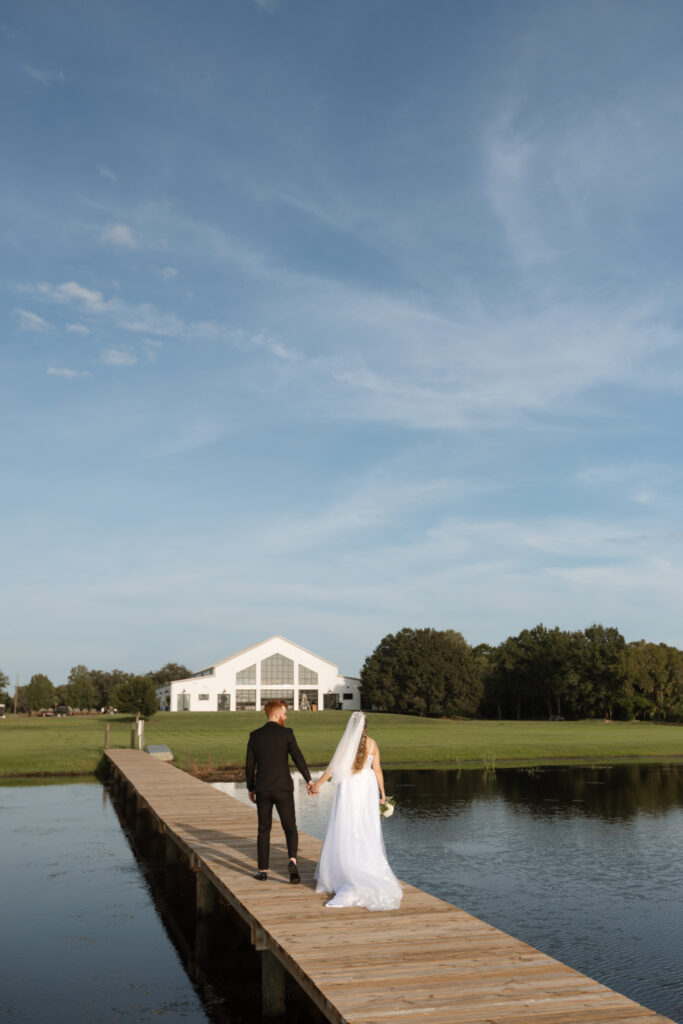 Couple with LOTL in the background