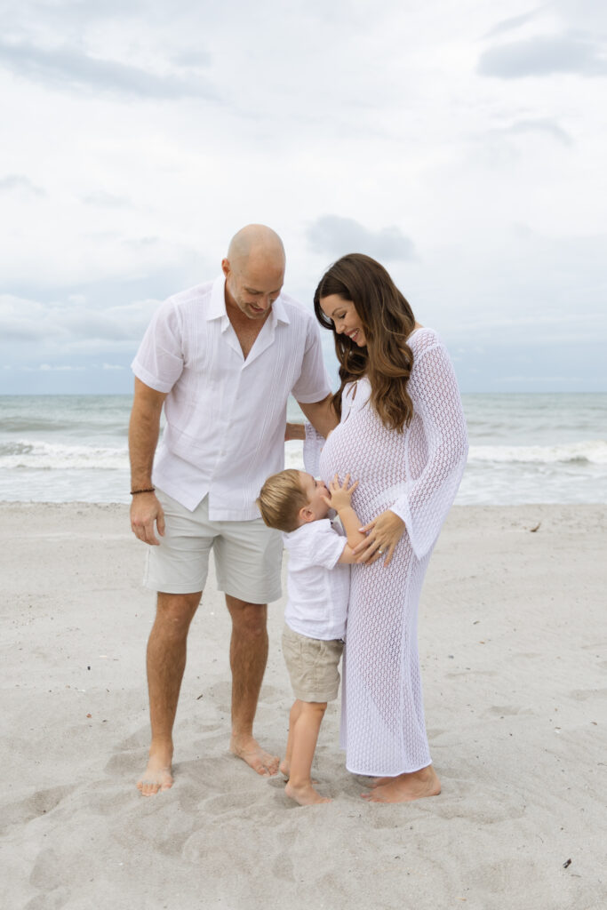 Cocoa Beach family Maternity Session