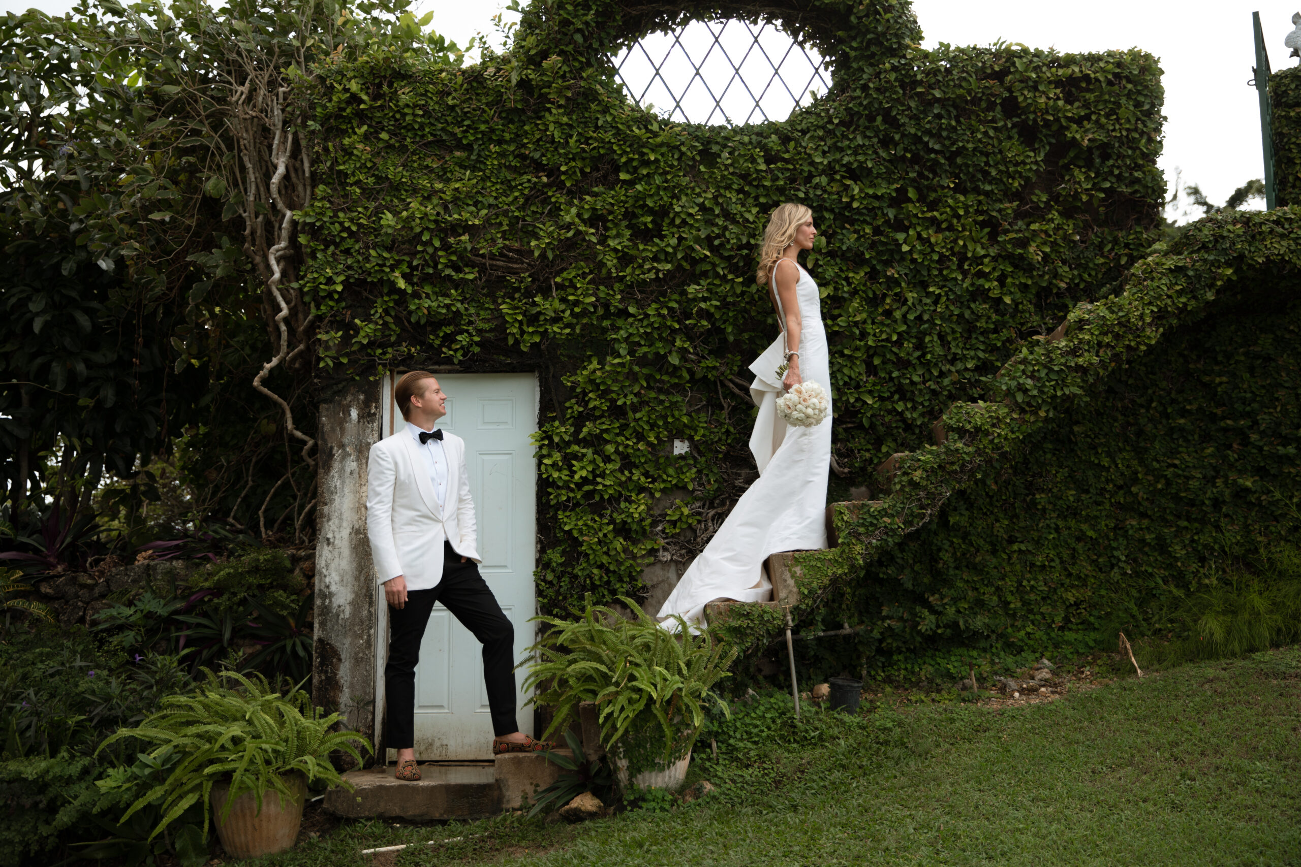 Romantic portraits by destination wedding photographers, The Deans