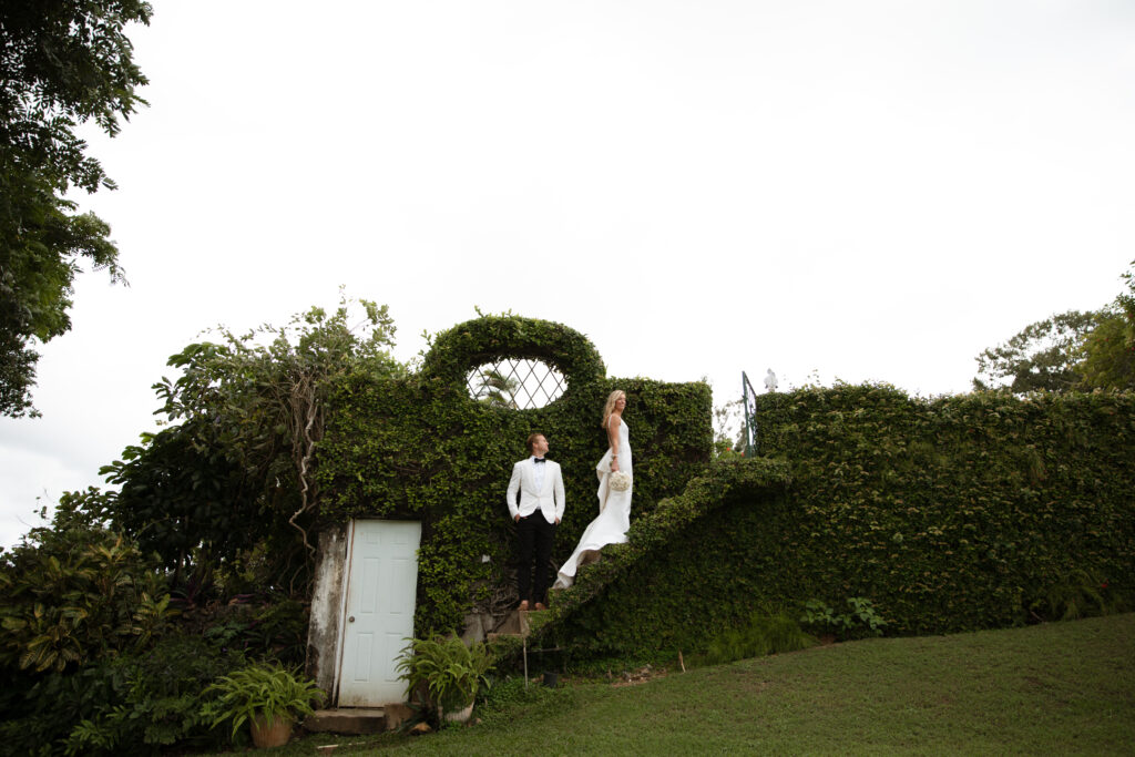 Romantic portraits at Round Hill Hotel and Villas by The Deans Photography